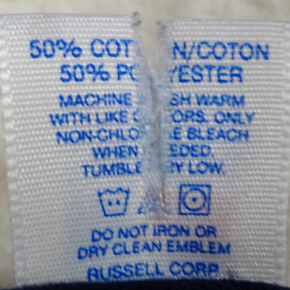 MLB Cleveland Indians Russell Polo Shirt Medium - Picture 7 of 7